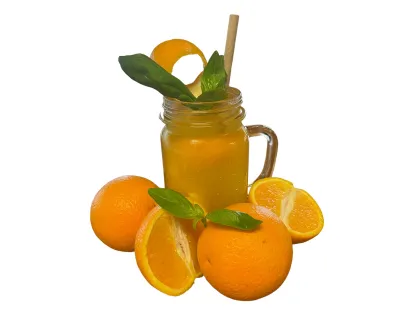 Homemade orange lemonade 0,5l